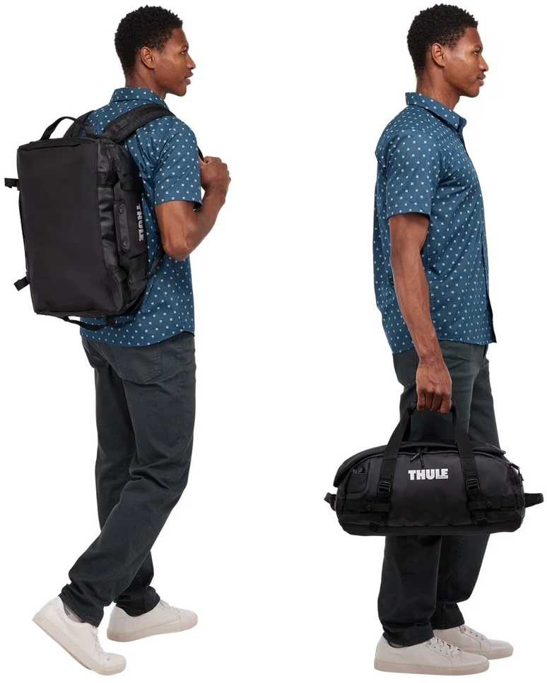 Kelioninis Thule | Duffel Bag, 30L | Chasm | Atsparus vandeniui | Juodas