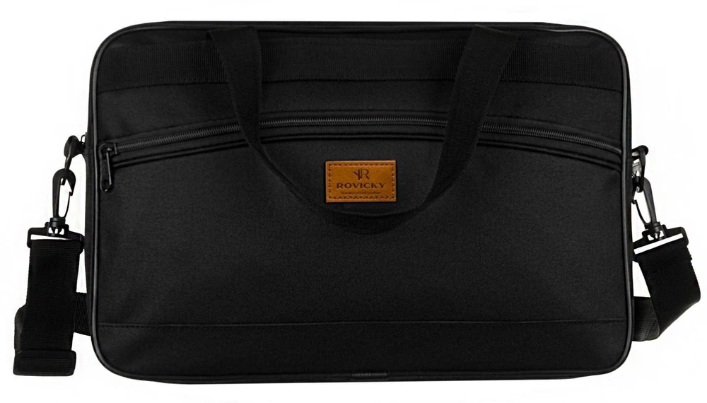 Kelioninis Poliestrowa damska torebka Rovicky R-TL15608 BLK