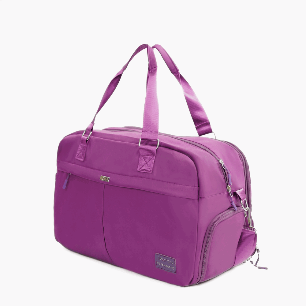Materiałowa torba podróżna Solier SM04 VEA Violetinis
