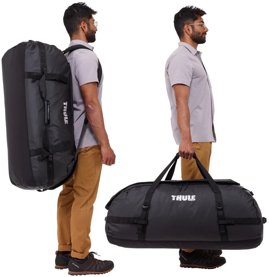 Kelioninis Thule | Chasm | Duffel bag | Atsparus vandeniui | Juodas