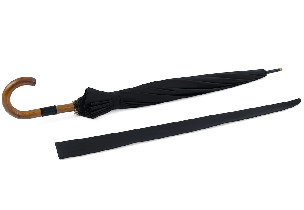 Automatinis sulankstomas skėtis Solier B091 – juoda