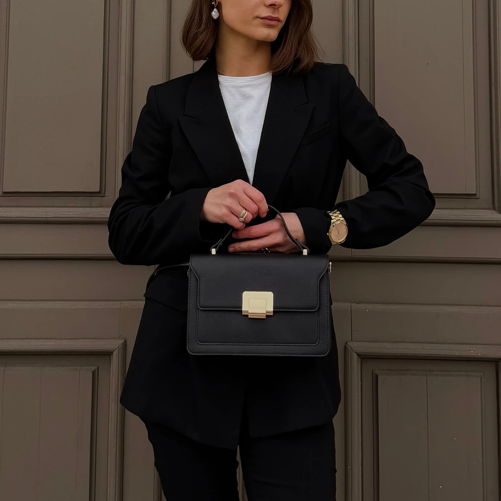 Rankinė moterims Solier F33 Livia – juoda
