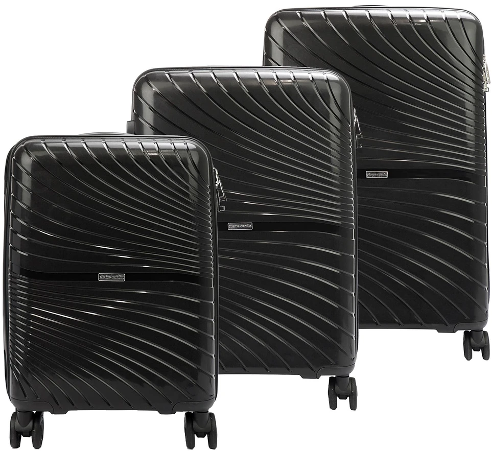 Kelioninis Mocne materiałowe walizki podróżne moterims Pierre Cardin 1103 JOY01 x3 Z