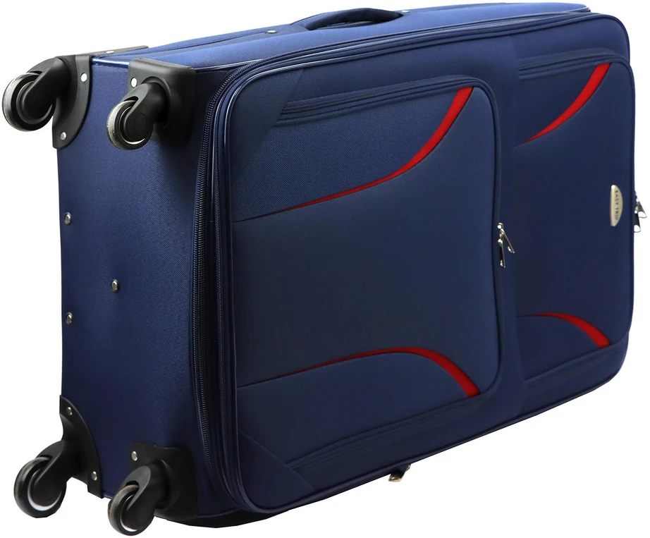 Kelioninis Lagaminų rinkinys juodi su ratukais Easy Trip 3 vnt.