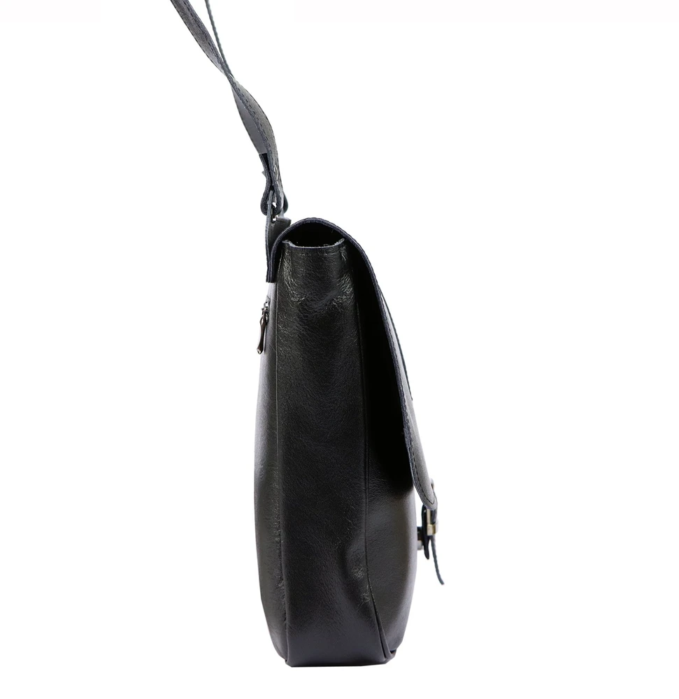 Moteriška odinė piniginė Baleine S22, juoda, A4 formato