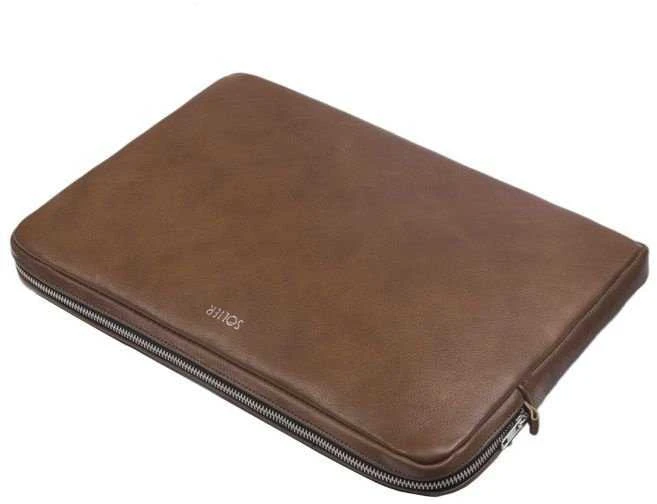 Kelioninis Natūralios odos nešiojamojo kompiuterio dėklas 13' Solier SA23 Vintage Brown
