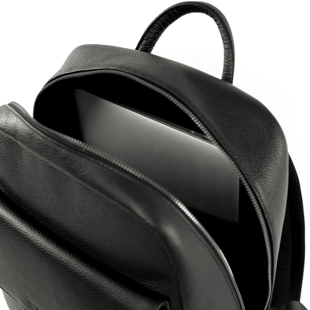 Odinė elegantiška kuprinė nešiojamam kompiuteriui 13" Solier FV05 Sanna