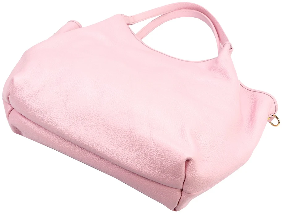 Kelioninis Vera Pelle Torebka Damska Shopper A4 Skóra Naturalna Duża na Ramię