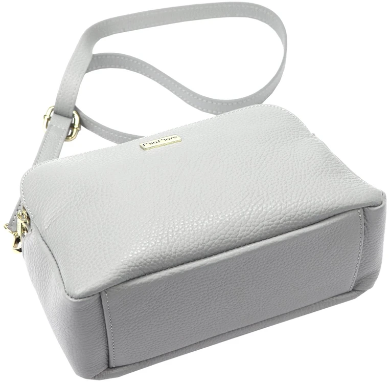 Moteriška odinė crossbody rankinė MiaMore, ruda