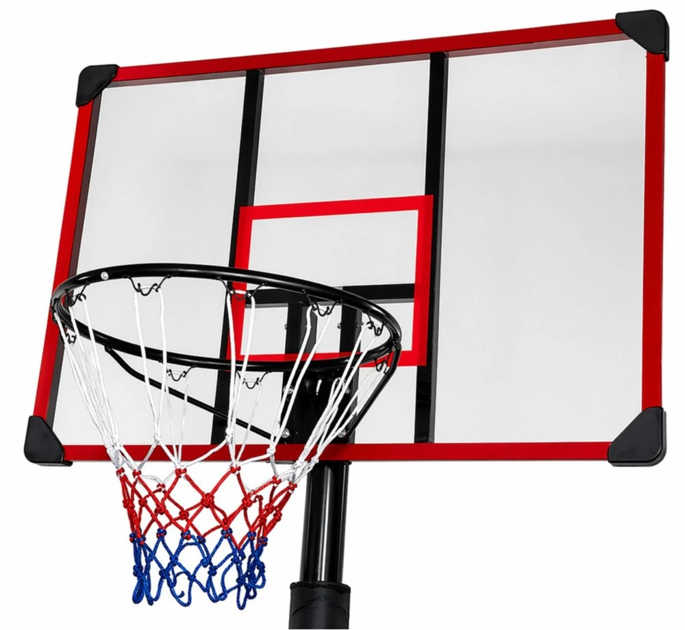 Lean Sport Krepšinio stovas su reguliuojamu aukščiu, 225–305 cm