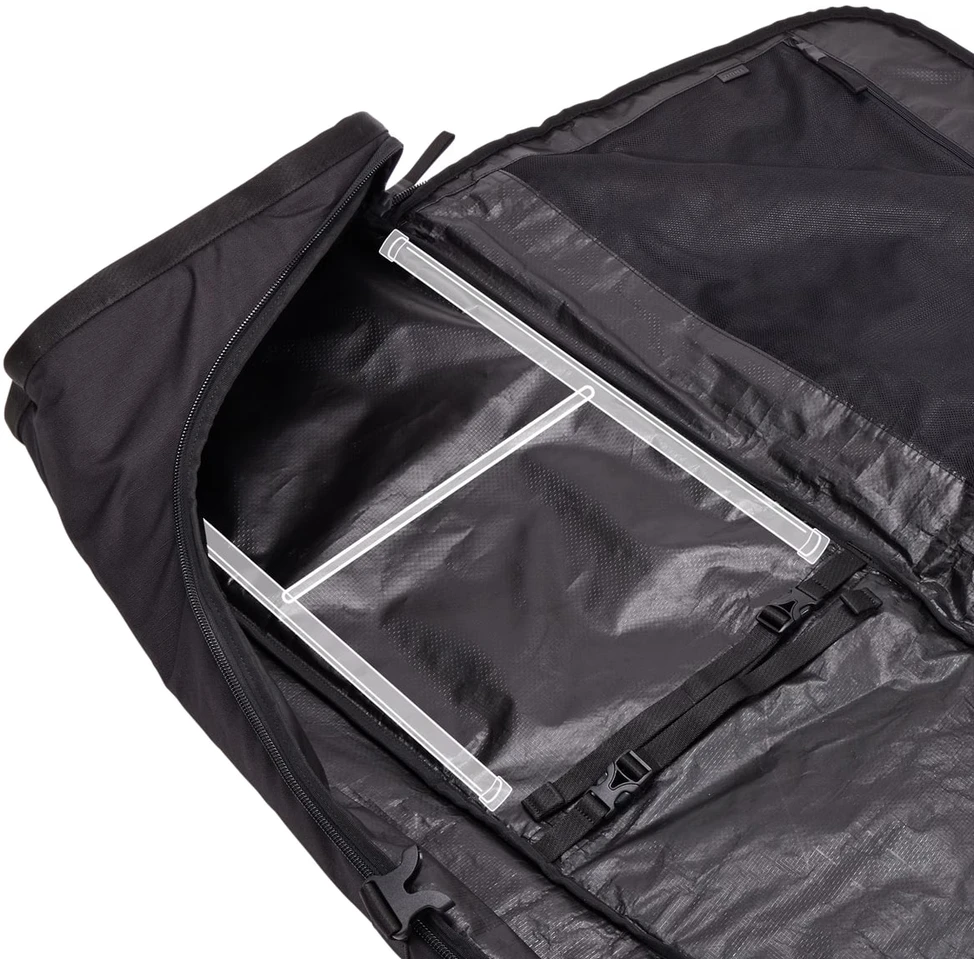 Kelioninis Slidžių krepšys su ratukais Thule Roundtrip 175 cm, juodas