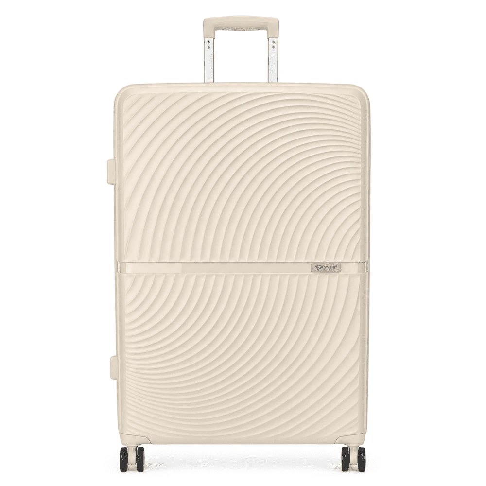 Kelioninis Smėlio spalvos PP lagaminas 31″ Solier