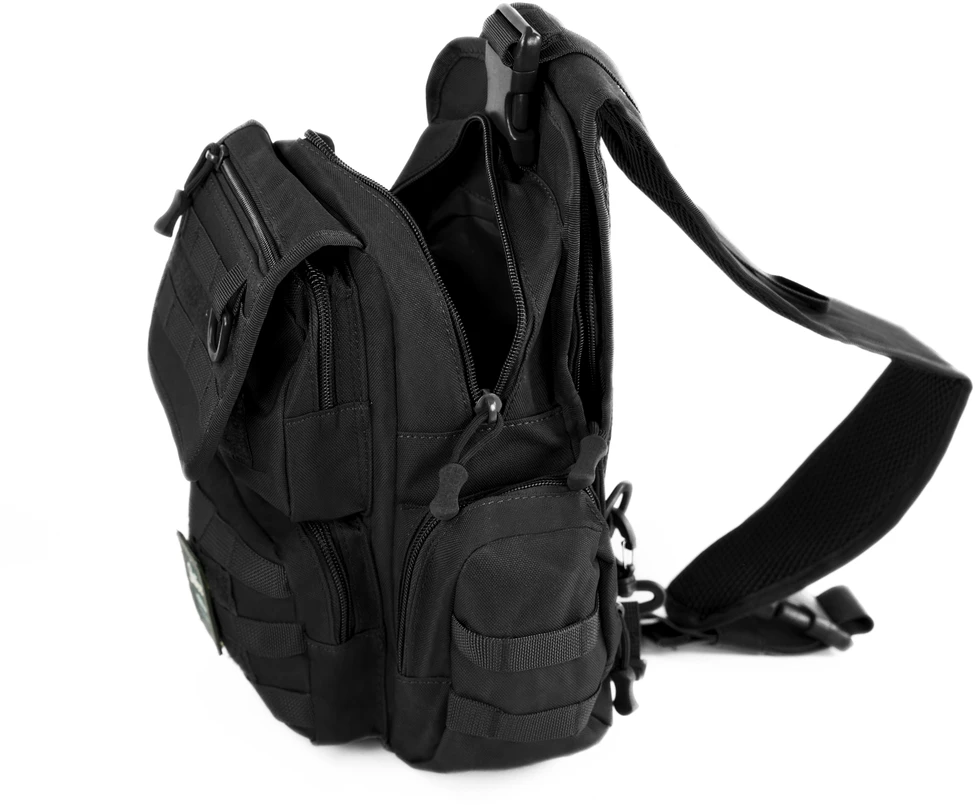 Tactical Military Backpack Shoulder Bag Solier SV25 Recon – Juodas