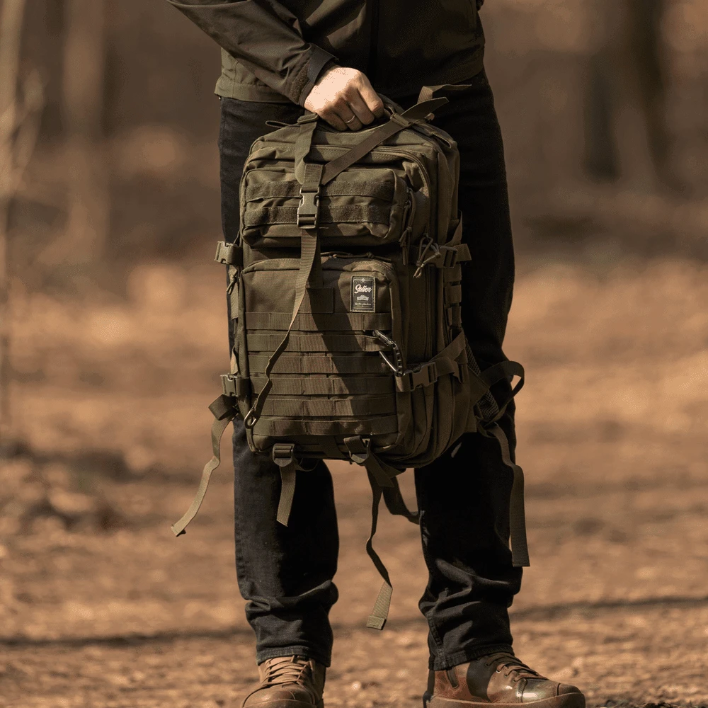 Kelioninis Taktinė turistinė karinė kuprinė 50L Solier SV22 Ranger žalia