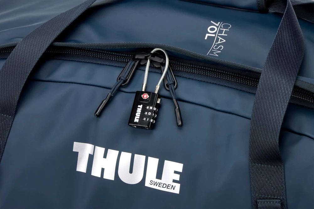 Kelioninis Tamsiai mėlynas Thule Chasm 70 L krepšys-kuprinė