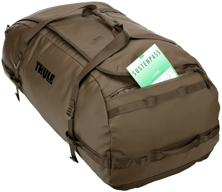Thule Chasm 130 l sportinis krepšys-kuprinė, tamsi chaki