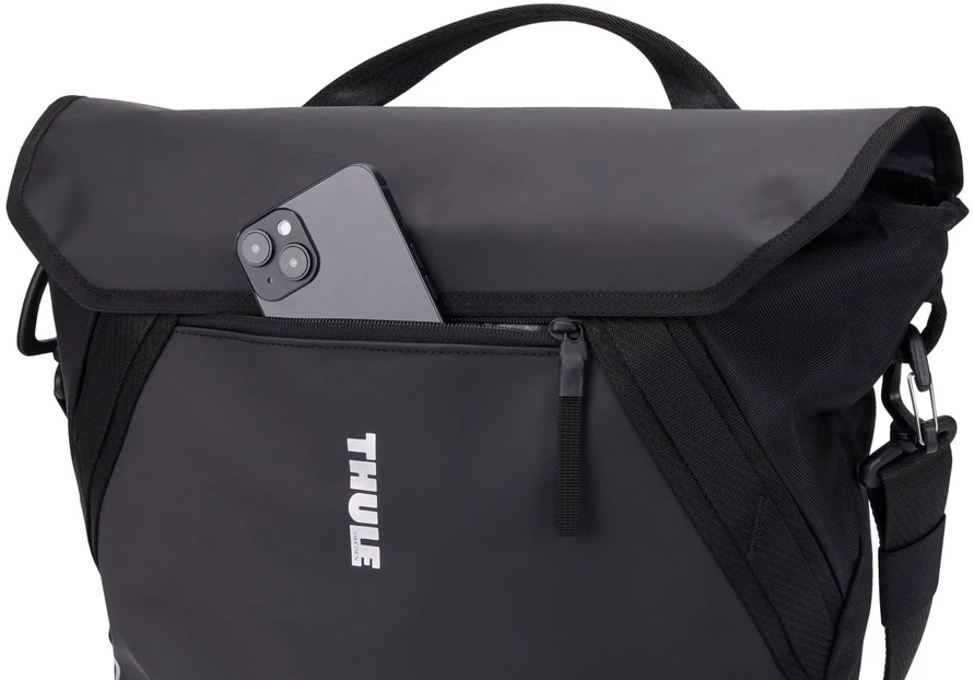 Kelioninis Thule Chasm Courier 22 l dviratinis krepšys su „InLock“, juodas
