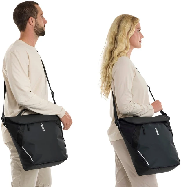 Kelioninis Thule Chasm Courier 22 l dviratinis krepšys su „InLock“, juodas