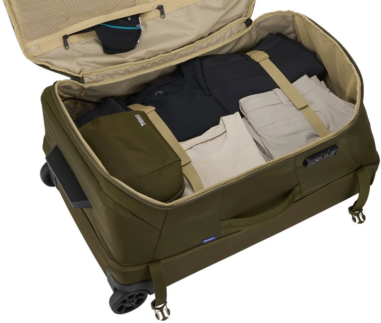 Kelioninis Thule EnRoute Check-In Wheeled Duffel 5612, žalios spalvos