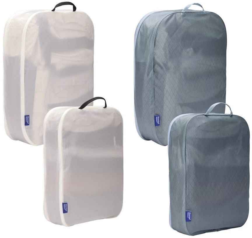 Kelioninis Thule | Pakavimo kubas, 2x didelis, 2x vidutinis | Pakavimo kubas | Pilka/Baltas