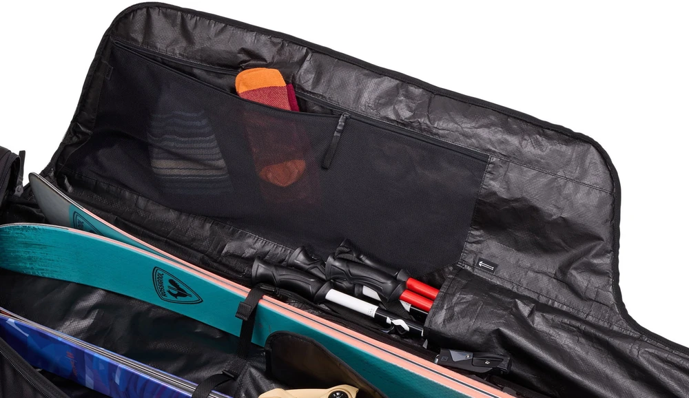 Kelioninis Thule Roundtrip Rolling Ski Bag 192 cm juodas