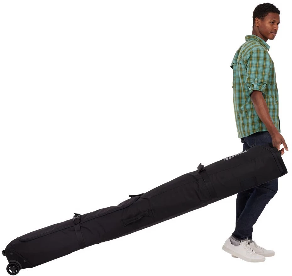 Kelioninis Thule Roundtrip Rolling Ski Bag 192 cm juodas