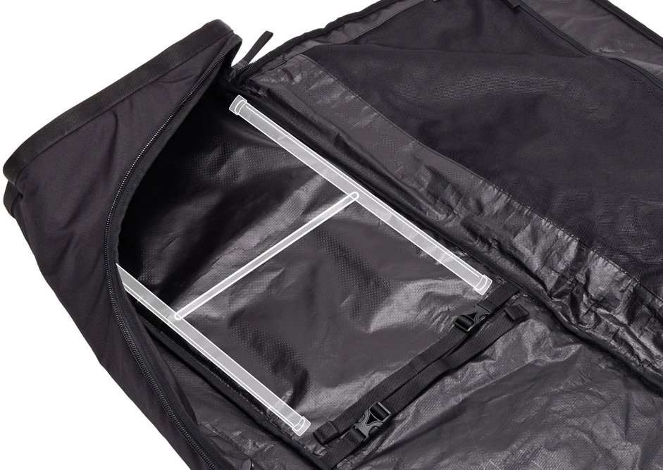 Kelioninis Thule Roundtrip Rolling Ski Bag 192 cm juodas