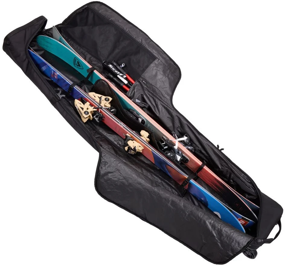 Kelioninis Thule Roundtrip Rolling Ski Bag 192 cm juodas