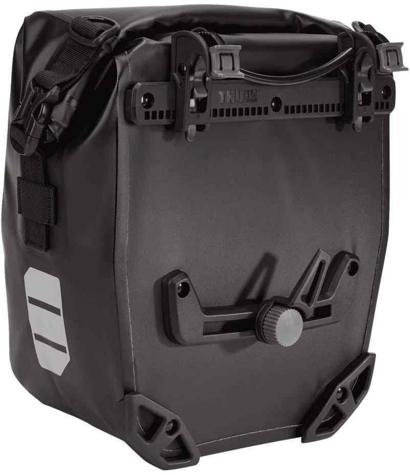 Kelioninis Thule Shield dviračio krepšiai, 13 l, 2 vnt., juodi