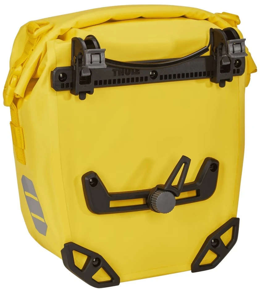 Kelioninis Thule Shield Pannier 13 l dviračio krepšiai, 2 vnt., geltoni