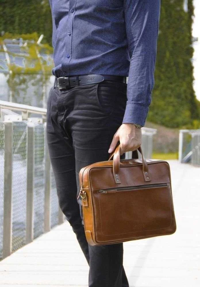 Kelioninis TIKROS ODOS KREPŠIS SL04 WATERFORD VINTAGE BROWN