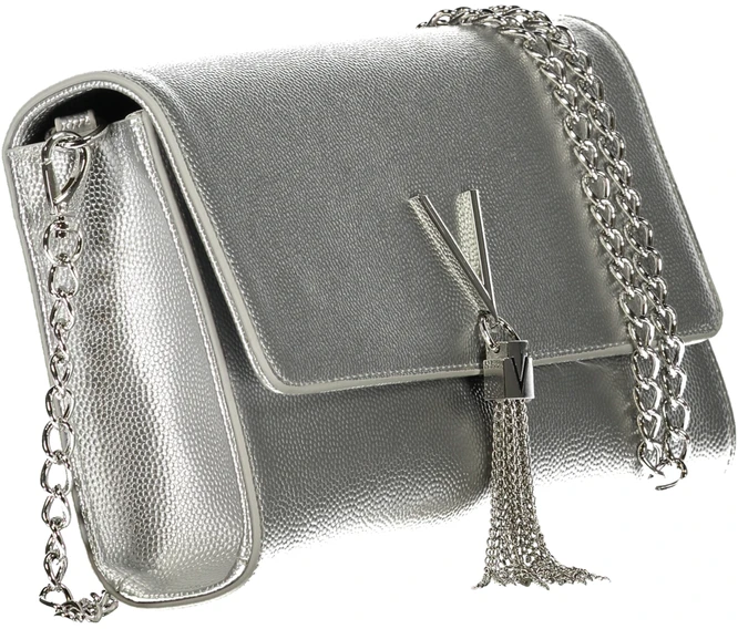 Kelioninis TOREBKA VALENTINO BAGS DAMSKA SREBRNA