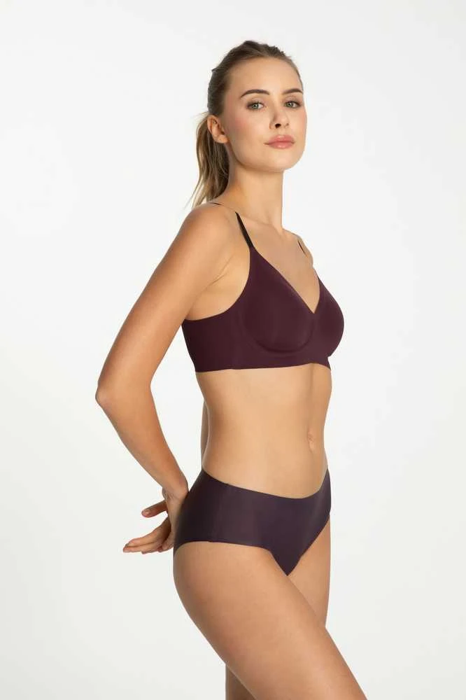 Kelnaitės Dark Plum Simple Classic