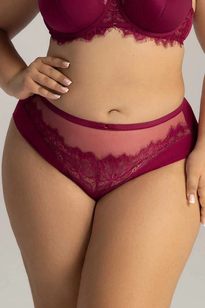 Kelnaitės moterims raudonos klasikinio kirpimo