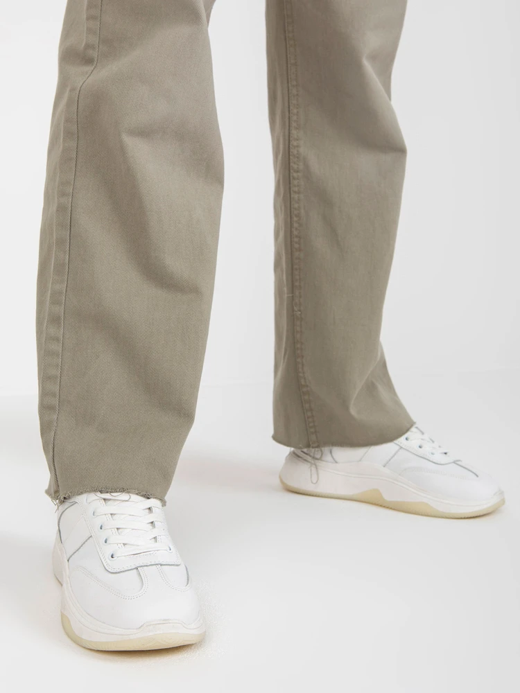 Kelnės-D70037M62291A1-khaki