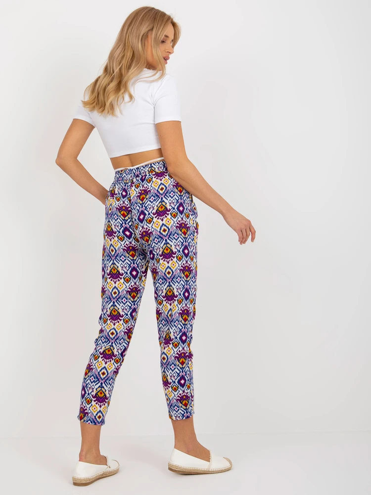 Kelnės - D73770M61869I - violetinė