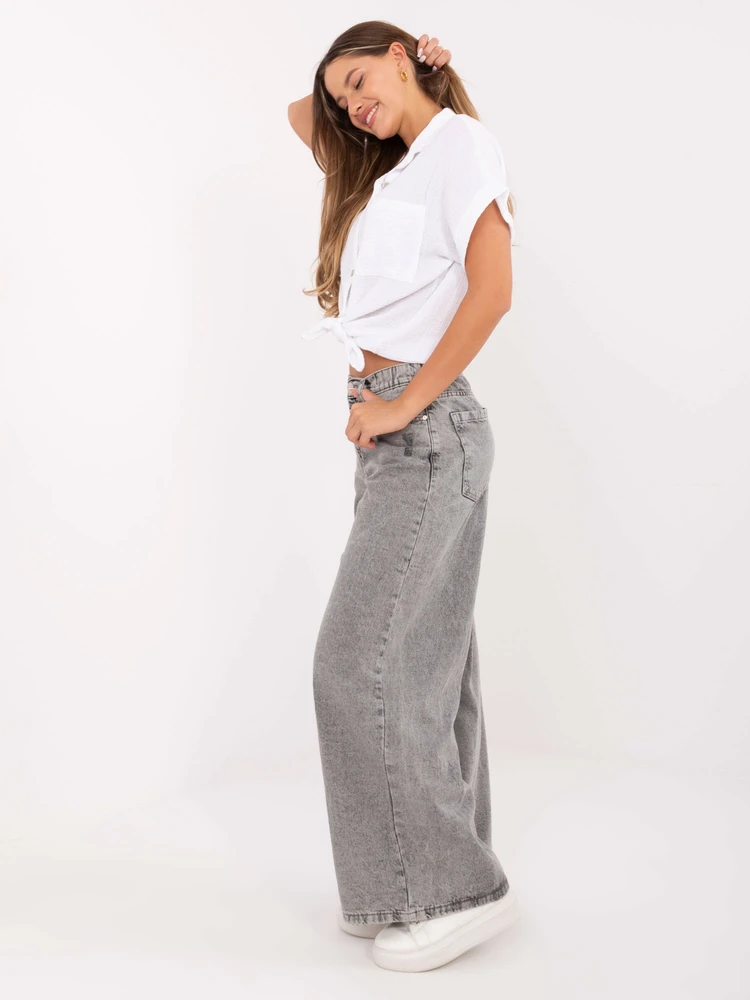 Kelnės-D80023BG62551G135-pilka
