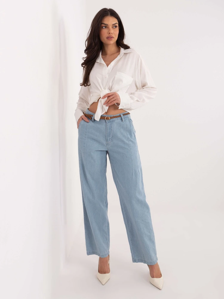 Kelnės-D80038BB62630L220-šviesiai mėlyna