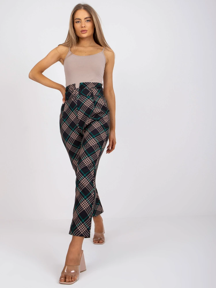Kelnės-DHJ-SP-3689.08-juoda-žalia