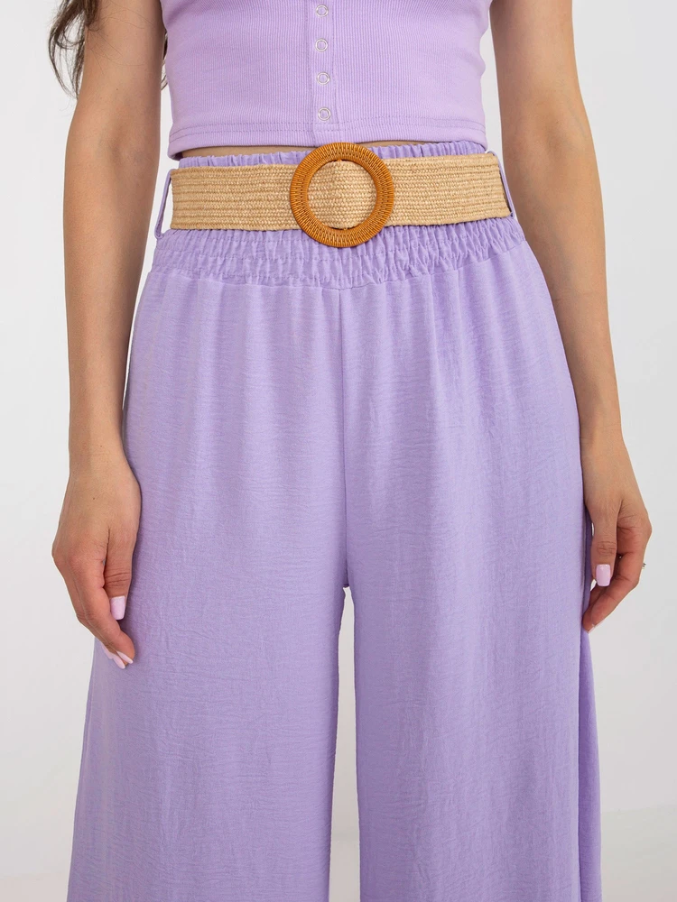 Kelnės-DHJ-SP-8387.57-Šviesiai violetinė
