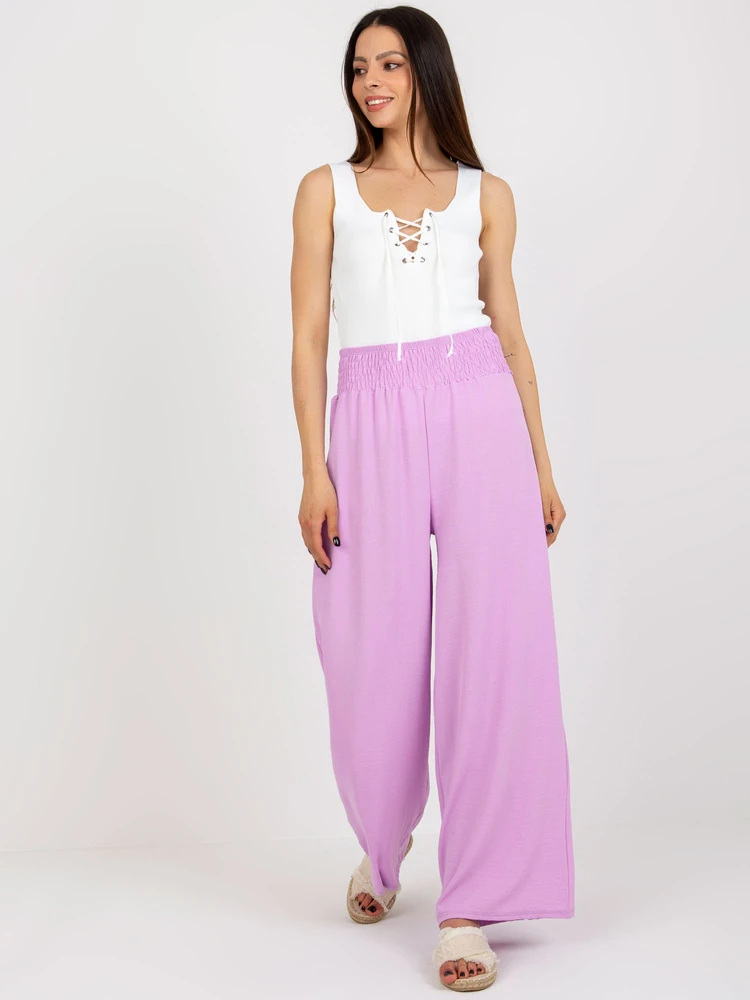 Kelnės-DHJ-SP-8390.70 - šviesiai violetinė