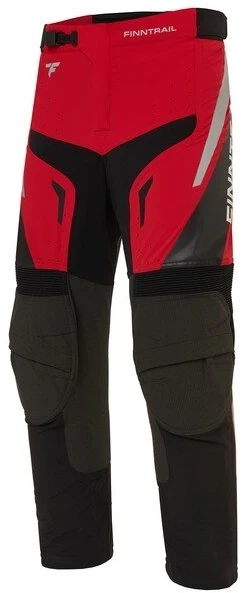 Kelnės Finntrail ENDURO Raudona 4610 Softshell, Dydis: XS