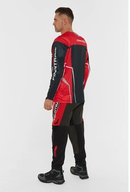 Kelnės Finntrail ENDURO Raudona 4610 Softshell, Dydis: XS