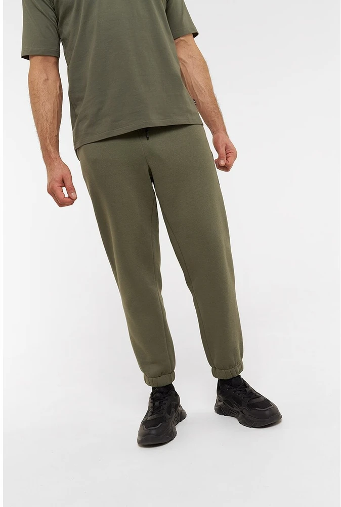 Kelnės Finntrail LOGO Khaki 1401