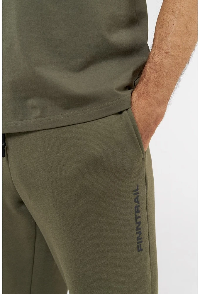 Kelnės Finntrail LOGO Khaki 1401, Kelnių dydis: XS