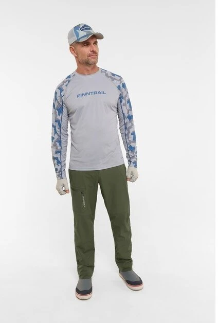 Kelnės Finntrail WAVE Khaki 4608 UV protection, Dydis: XS