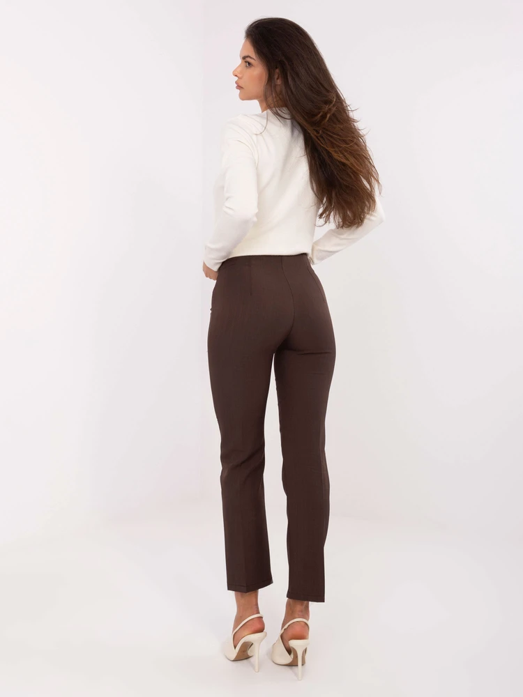 Kelnės-IT-SP-FL9069.00-ciemny ruda