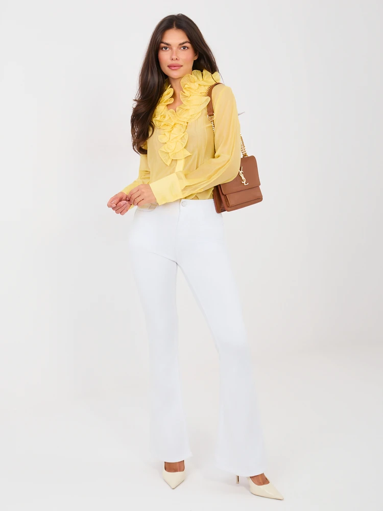 Kelnės jeans-VM-SP-16255.63-balta