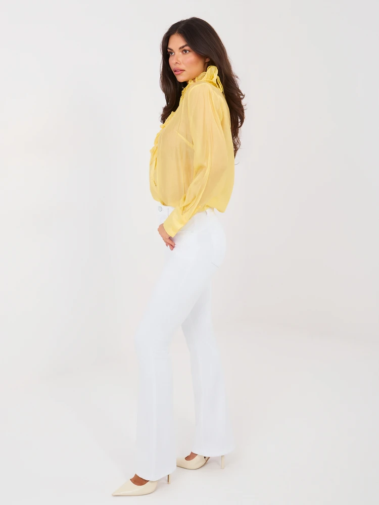 Kelnės jeans-VM-SP-16255.63-balta