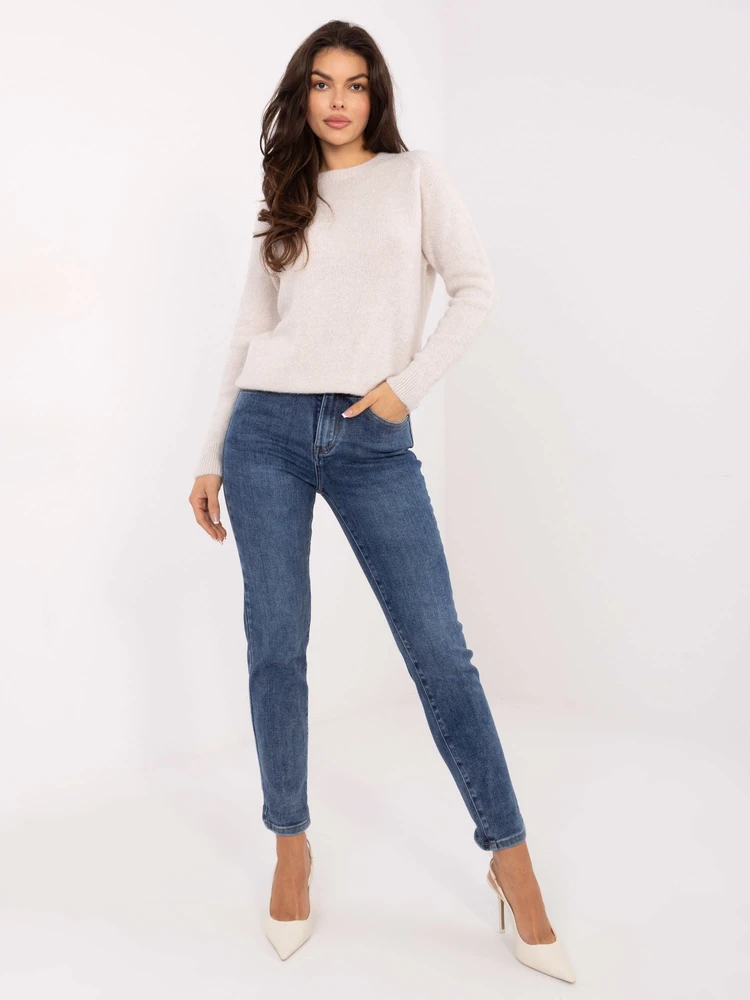 Kelnės jeans-VM-SP-8807.17P-ciemny mėlyna